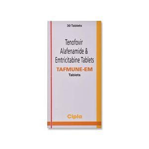 Cipla Tafmune EM | Emtricitabine và Tenofovir Alafenamide Viên nén