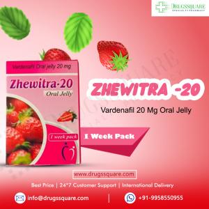 Vardenafil Zhewitra 20 mg Jelly