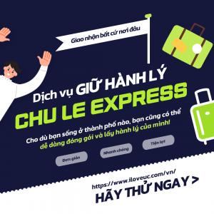 Chú Lê Express chuyên moving and storage for students!