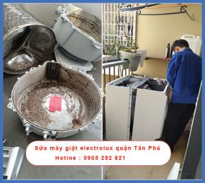 Sửa máy giặt electrolux quận Tân Phú
