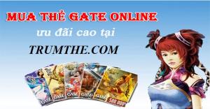 Website Bán Thẻ Gate Online Cho Gamer Việt Định Cư Ở Mỹ
