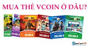 Mua thẻ Vcoin VTC giá cực sốc tại Gamecard.vn
