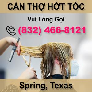Cần tuyển thợ tóc khu vực Spring, tiểu bang Texas