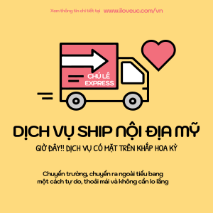 Bạn là du học sinh Mỹ cần dịch vụ moving, shipping hoặc storage?
