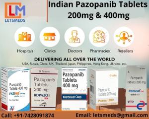 Generic Pazopanib 200mg Tablets at Lowest Price USA