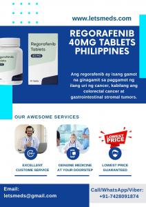 Buy Regorafenib 40mg Tablets at Wholesale Price Manila Philippines