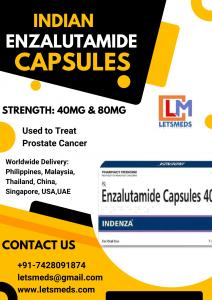 Buy Generic Enzalutamide 40mg Capsules Wholesale Price China Singapore USA