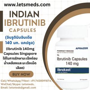 Purchase Indian Ibrutinib 140mg Capsules Wholesale Cost Singapore USA UAE