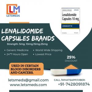 Purchase Lenalidomide 10mg Capsules at Lowest Price Dubai