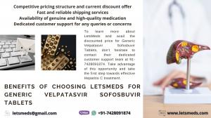 Price and Availability for Indian Velpatasvir Sofosbuvir Tablet