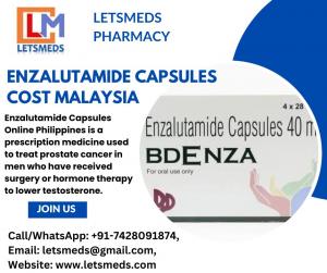 Generic Enzalutamide 40mg Capsules Cost Malaysia, Thailand, UAE