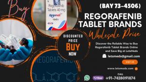 Buy Regorafenib Brands Online Cost (BAY 73-4506) at Wholesale Price on LetsMeds with Worldwide Delivery