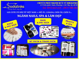 SODALINKS - VẬN CHUYỂN GIƯỜNG GỘI ĐẦU, ĐỒ NAIL BẰNG ĐƯỜNG BIỂN