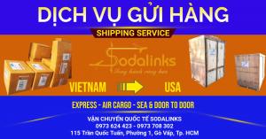 CHUYỂN PHÁT NHANH HÀNG HÓA TỪ VIỆT NAM QUA MỸ