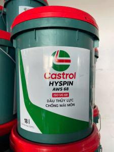 Dầu thủy lực Castrol HYSPIN AWS 68 18L chính hãng.