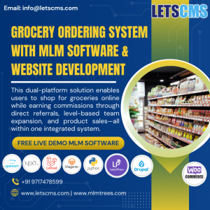 Food and Grocery MLM Website & Software Development Services