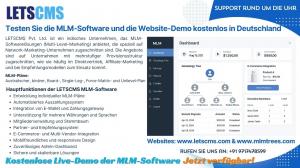 Testen Sie die MLM-Software und die Website-Demo kostenlos in Deutschland