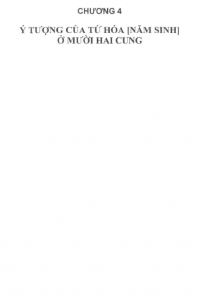 Ý Tượng Của Tứ Hóa Ở Mười Hai Cung