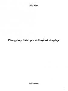 Bát Trạch trong phong thủy