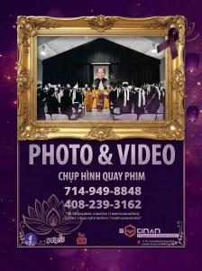 Quay phim Chụp Hình Tang Lễ South California Vietnamese funeral photography videography